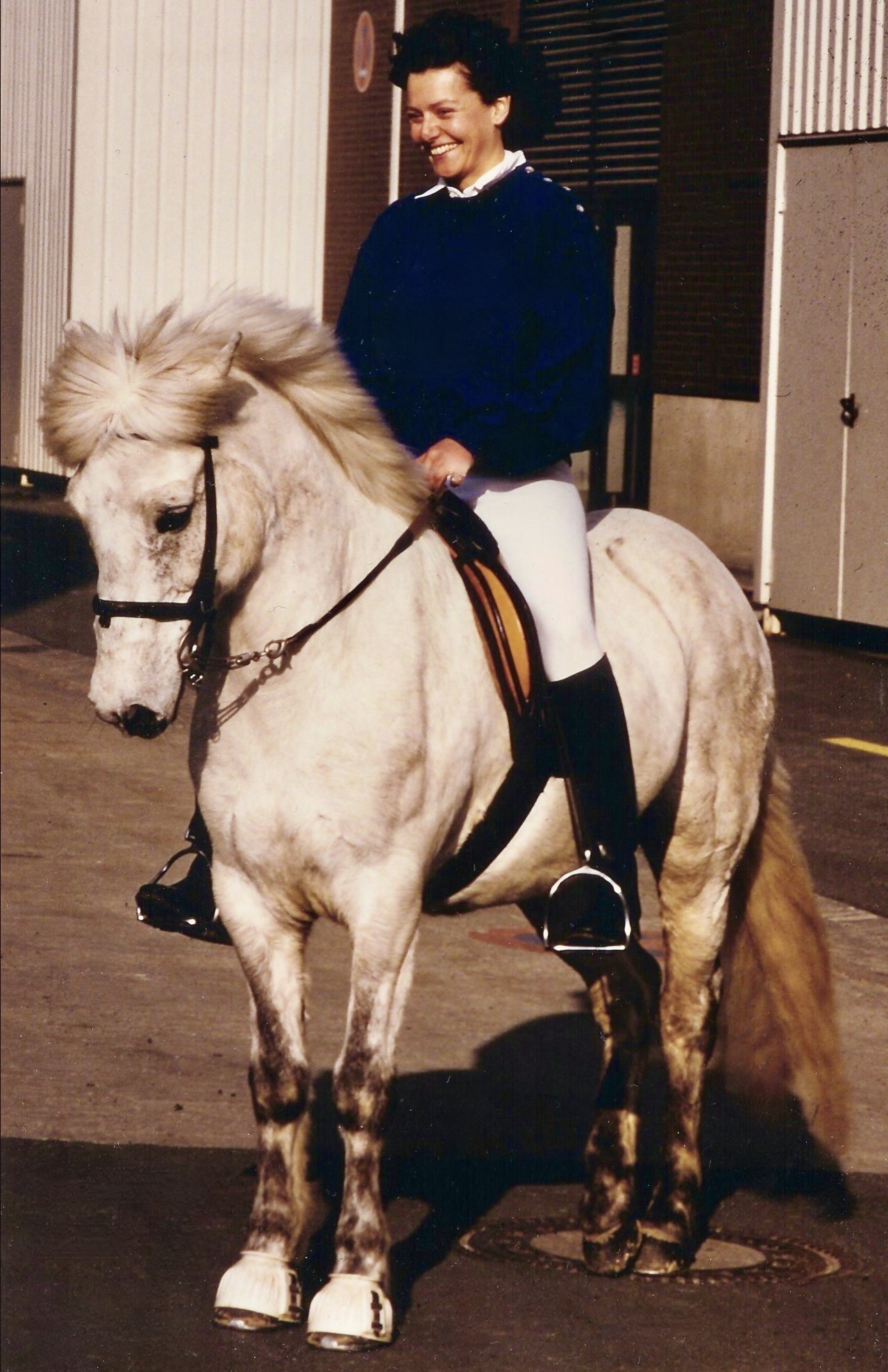 Sabine Söchtig auf Valur, 1987